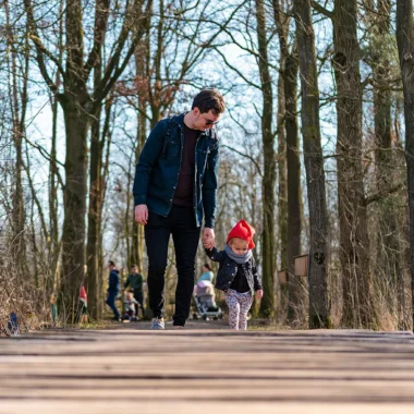 kabouterpad De Pelen in de Groote Peel in Noord-Limburg